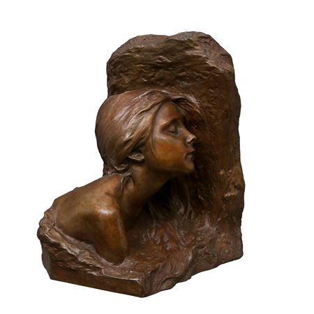 Girl from “Els primers freds” by Miguel Blay y Fabrega - Auction record, sale price, and art valuation. Compare with similar artists and explore comparable artworks.