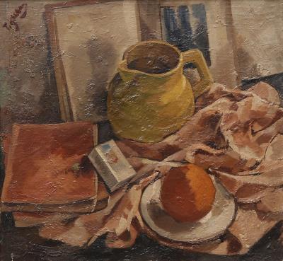 Still Life (Natura morta amb gerro groc)
