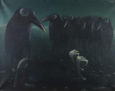 Mourning Ravens by Joze Tisnikar - Auction record, sale price, and art valuation. Compare with similar artists and explore comparable artworks.