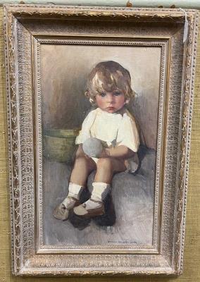 The Rubber Ball by Norah Neilson Gray - Auction record, sale price, and art valuation. Compare with similar artists and explore comparable artworks.