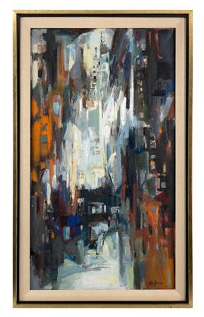 UNTITLED (ABSTRACT) by Ann Roman - Auction record, sale price, and art valuation. Compare with similar artists and explore comparable artworks.