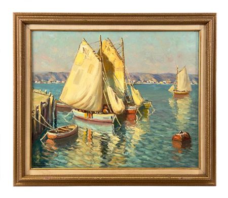 Harbor Scene, 1949