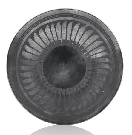 SAN ILDEFONSO PUEBLO BLACKWARE PLATE