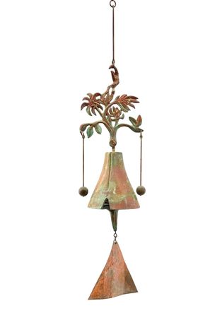 ORIGINAL CONSERVATION INTERNATIONAL BRONZE WIND BELL