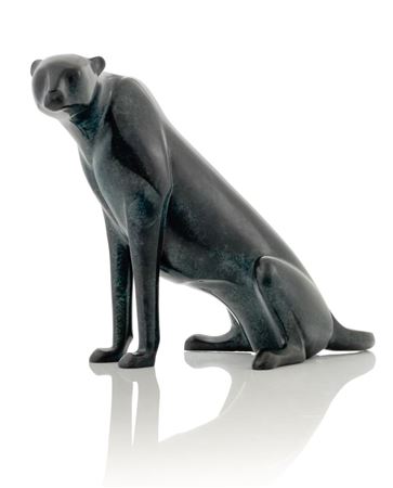 "SEATED CHEETAH"