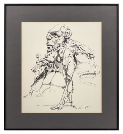 UNTITLED STUDY (WINGED MAN)