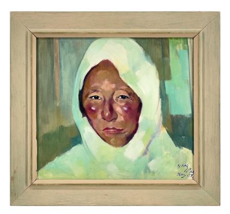 TAOS PORTRAIT, 1957