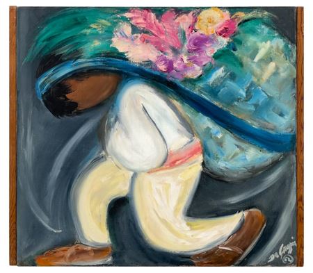 FLOWER VENDOR, 1952 by Ted De Grazia - Auction record, sale price, and art valuation. Compare with similar artists and explore comparable artworks.