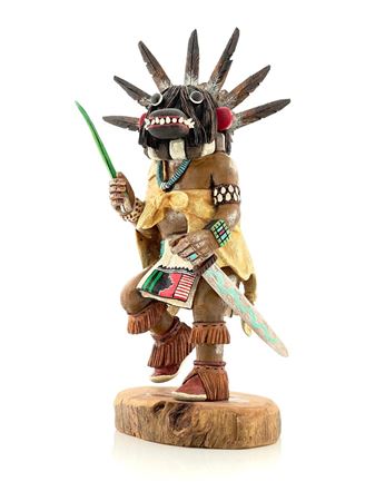 HOPI BLACK OGRE KACHINA