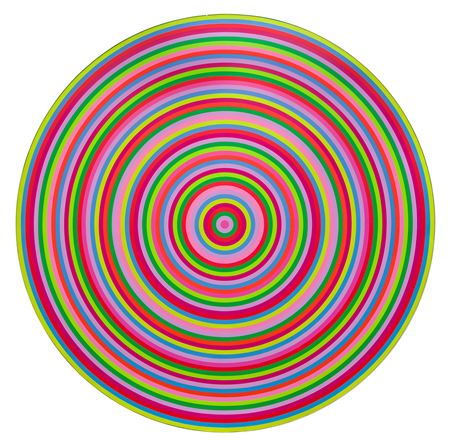 Sample artwork by Claude Tousignant (Born 1932), known for geometric abstract-op, sculptor - View similar artists and auction records