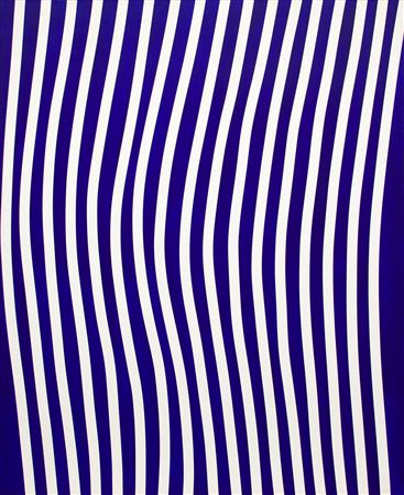 Blue and White Striations, 1964 by Marcel Christian Barbeau - Auction record, sale price, and art valuation. Compare with similar artists and explore comparable artworks.