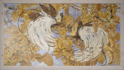 Birds of paradise by Yvonne Jean-Haffen - Auction record, sale price, and art valuation. Compare with similar artists and explore comparable artworks.