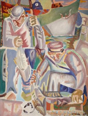 Two fishermen by Marcel Gonzalez - Auction record, sale price, and art valuation. Compare with similar artists and explore comparable artworks.