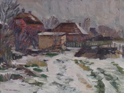 Snow At Harbour Farm