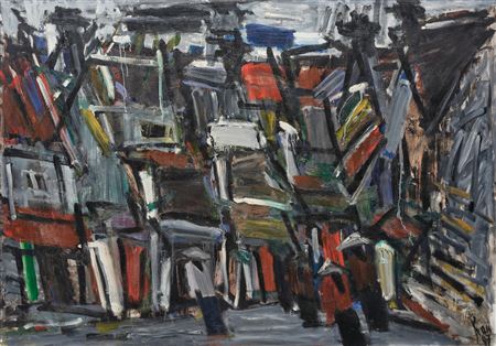Sample artwork by Tran Luu Hau (1928 - 2020), known for painting, flowers, nudes, still life - View similar artists and auction records