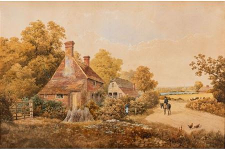 On the Thames near Pangbourne by Albert Edward Bowers - Auction record, sale price, and art valuation. Compare with similar artists and explore comparable artworks.
