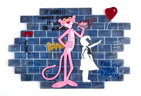 Sample artwork by Ipsofacto (Born 1971), known for painting - View similar artists and auction records