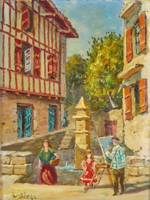 Sample artwork by William Biehn (1911 - 1995), known for painting - View similar artists and auction records
