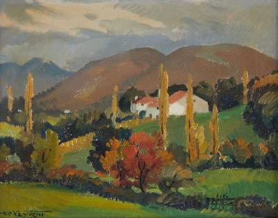 View of the mountains by Philippe Veyrin - Auction record, sale price, and art valuation. Compare with similar artists and explore comparable artworks.