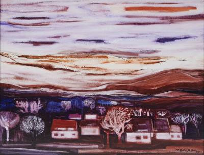 Pueblo de Castilla la vieja 1977 by Marie Fernandez - Auction record, sale price, and art valuation. Compare with similar artists and explore comparable artworks.
