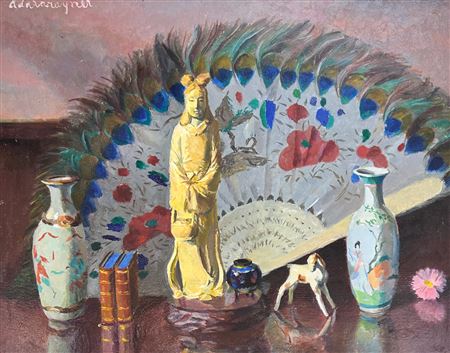 Still Life with Fan
