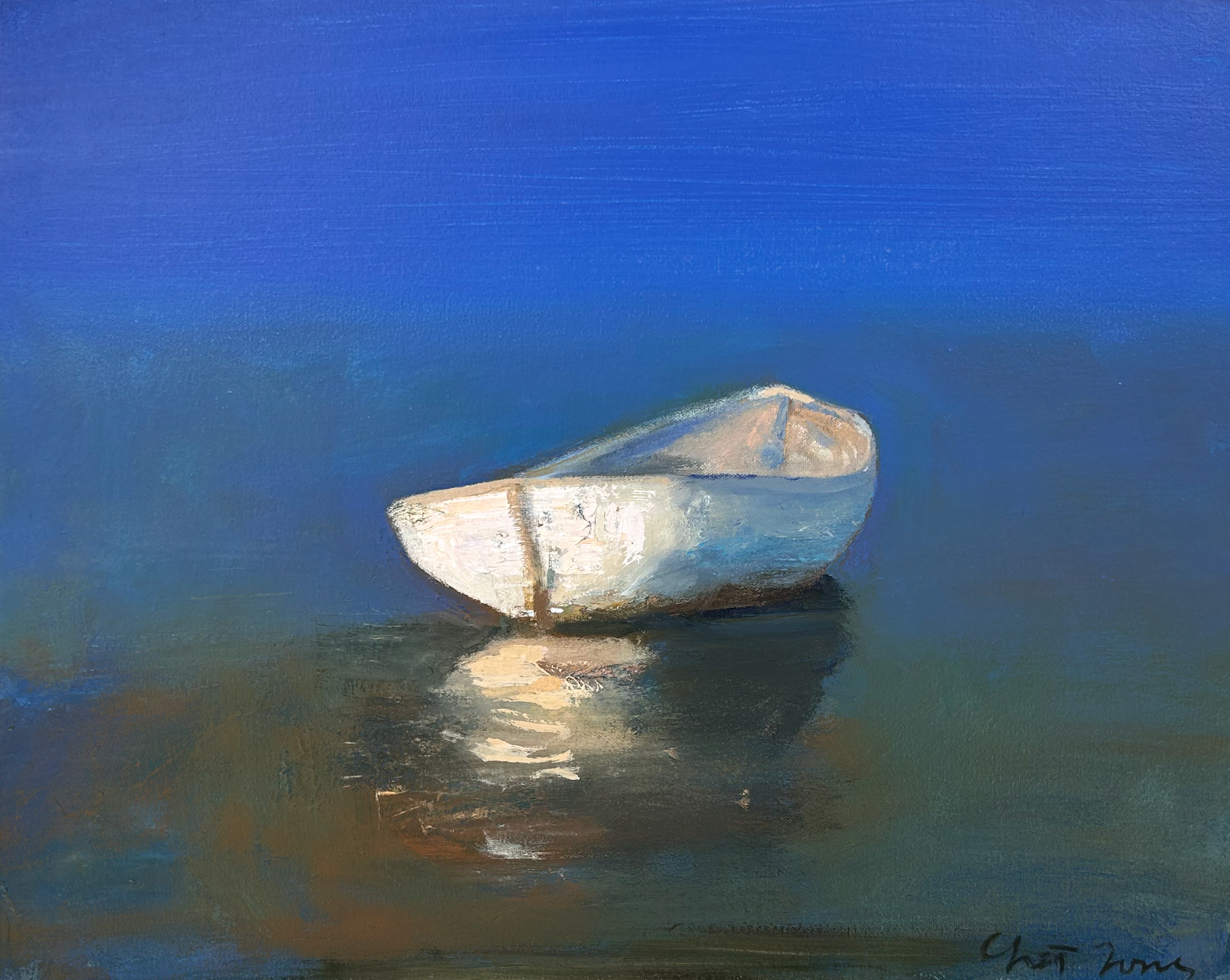 Sample artwork by Chet Jones (Born 1957), known for portrait, landscape - View similar artists and auction records