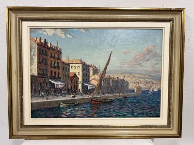 Port Vendes - Sailboats moored
