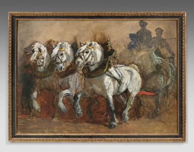 Sample artwork by Pierre Dubaut (1886 - 1968), known for watercolors and drawings - View similar artists and auction records