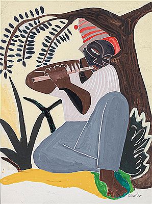 Flute Player 1955