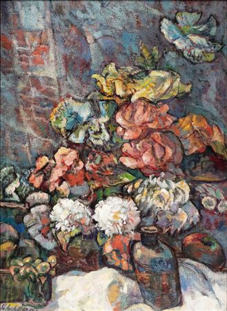 Still Life with a Vase of Flowers