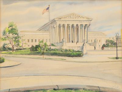 Untitled, US Supreme Court building, Washington DC