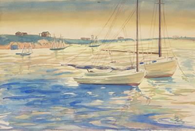 Harbor Scene