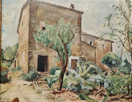 CATALAN MASIA by Jose Obiols Palau - Auction record, sale price, and art valuation. Compare with similar artists and explore comparable artworks.