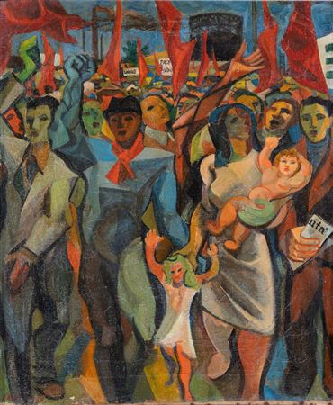 Sample artwork by Paolo Ricci (1908 - 1986), known for painting - View similar artists and auction records