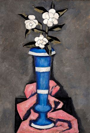 Camellias in a Vase
