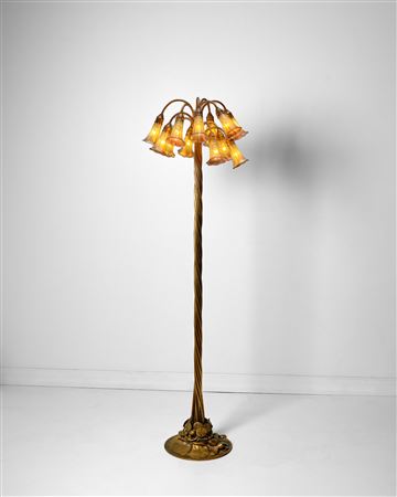 Twelve-Light 'Lily' Floor Lamp