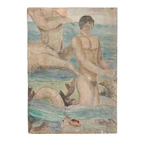 Merman (Study for 'Tryptique pour un boudoir')