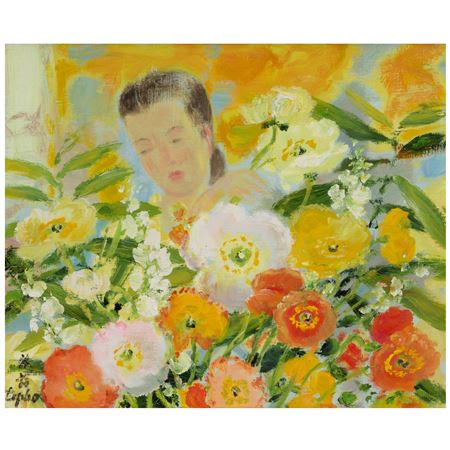 La femme aux poppies