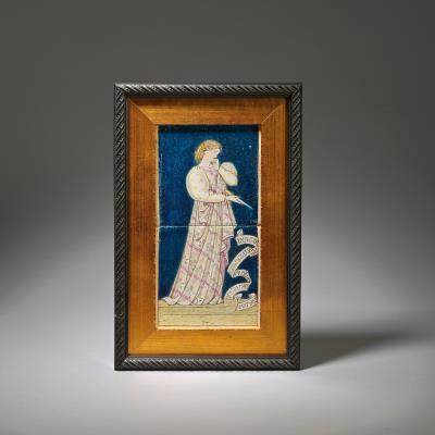 Rare 'Hypermnestra', from the 'Legend of the Goode Wimmen' Series Tile Panel