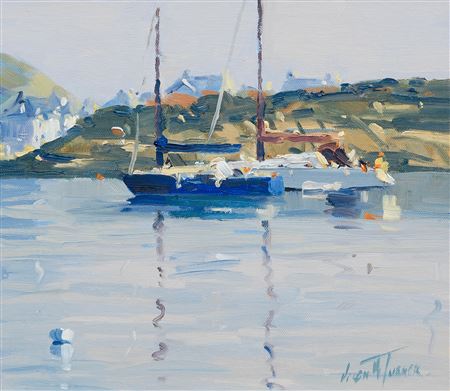 'Peaceful Anchorage, the Cumbrae'