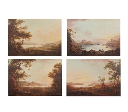 Four views of the lands surrounding Stonefield House, Tarbert