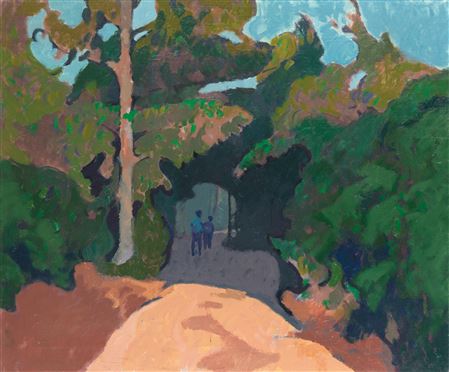 The Road to La Couribre, Provence by Colin Hayes - Auction record, sale price, and art valuation. Compare with similar artists and explore comparable artworks.
