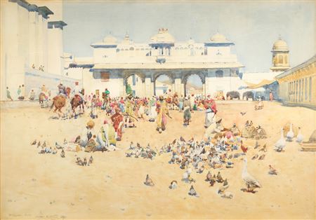 The Palace Court, Oodeypore, India