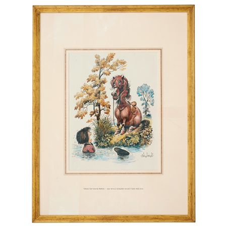 'Talk to your pony - he will know what you mean'