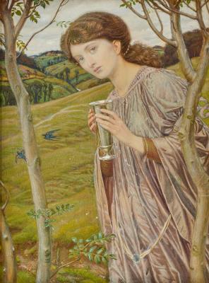 Sample artwork by Charles March Gere (1869 - 1957), known for figure, portrait, landscape and genre paintings - View similar artists and auction records