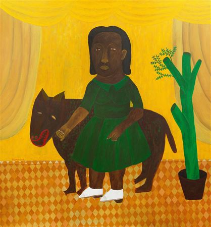 The White Shoes by Salah El-Mur - Auction record, sale price, and art valuation. Compare with similar artists and explore comparable artworks.