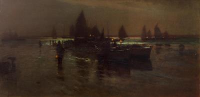 Midnight toilers, St Ives