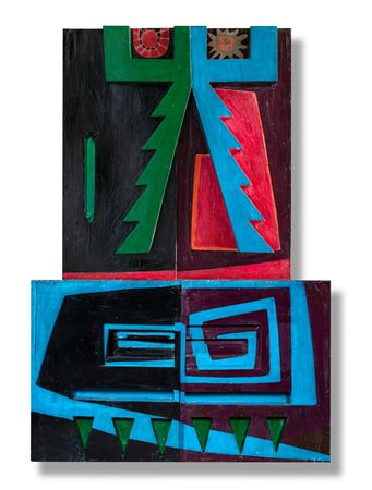 Sample artwork by Effat Nagui (1905 - 1994), known for painting - View similar artists and auction records
