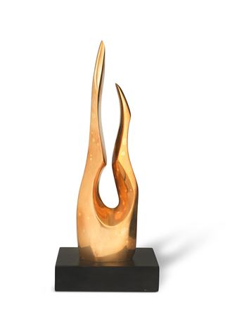 Sample artwork by John Erskine Milne (1931 - 1978), known for modern art inspired by barbara hepworth and greek landscape - View similar artists and auction records