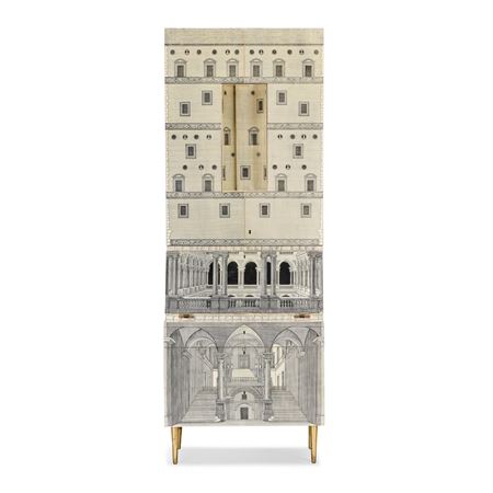 Sample artwork by Piero Fornasetti (1913 - 1988), known for textile painting, sculpture, decoration, crafts - View similar artists and auction records